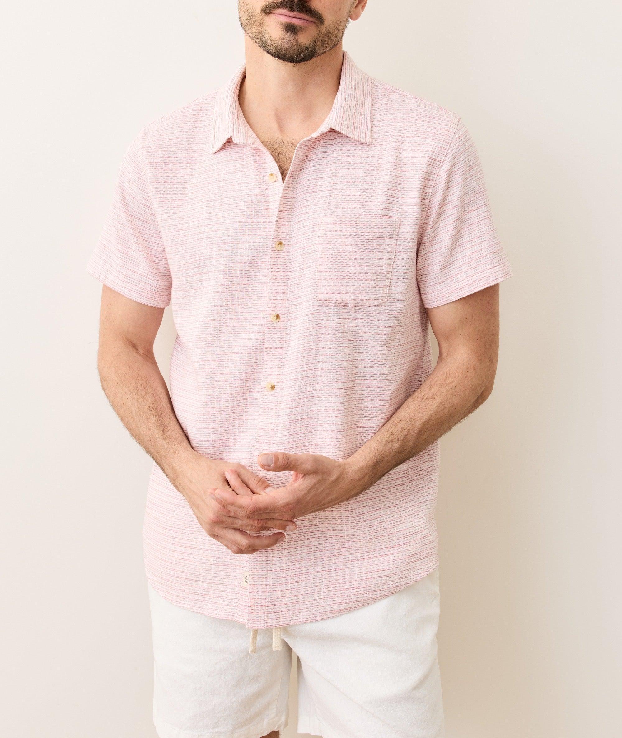 Stretch Selvage Short Sleeve Shirt Product Image