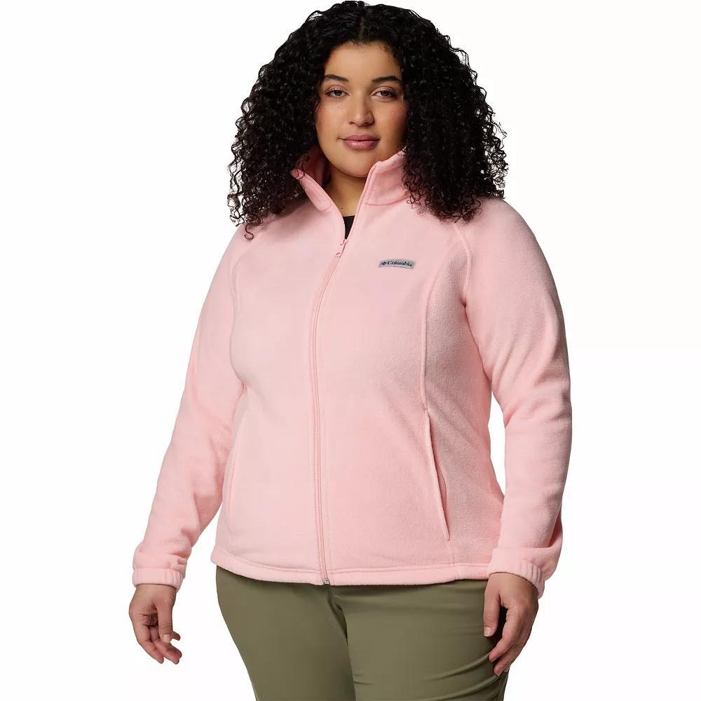 Plus Size Columbia Benton Springs Full-Zip Fleece Jacket, Women's, Size: 1XL, Spray Product Image