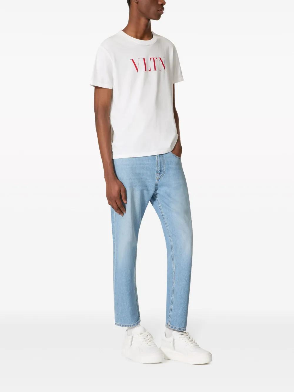 logo-print cotton T-shirt Product Image