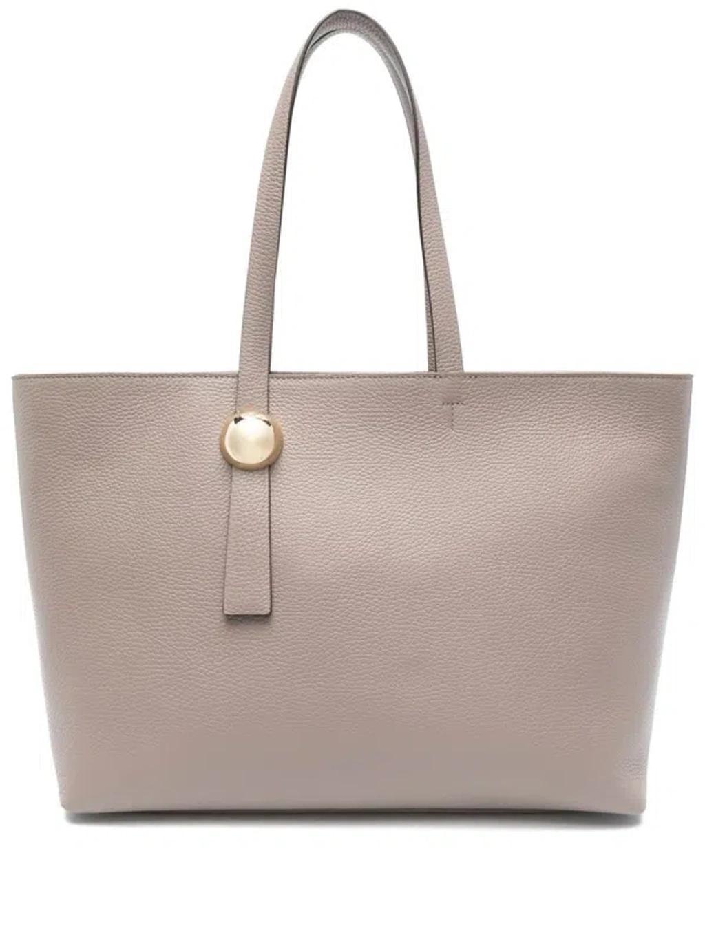 FURLA Sfera L Tote Bags In 2572s Stucco Gray Product Image