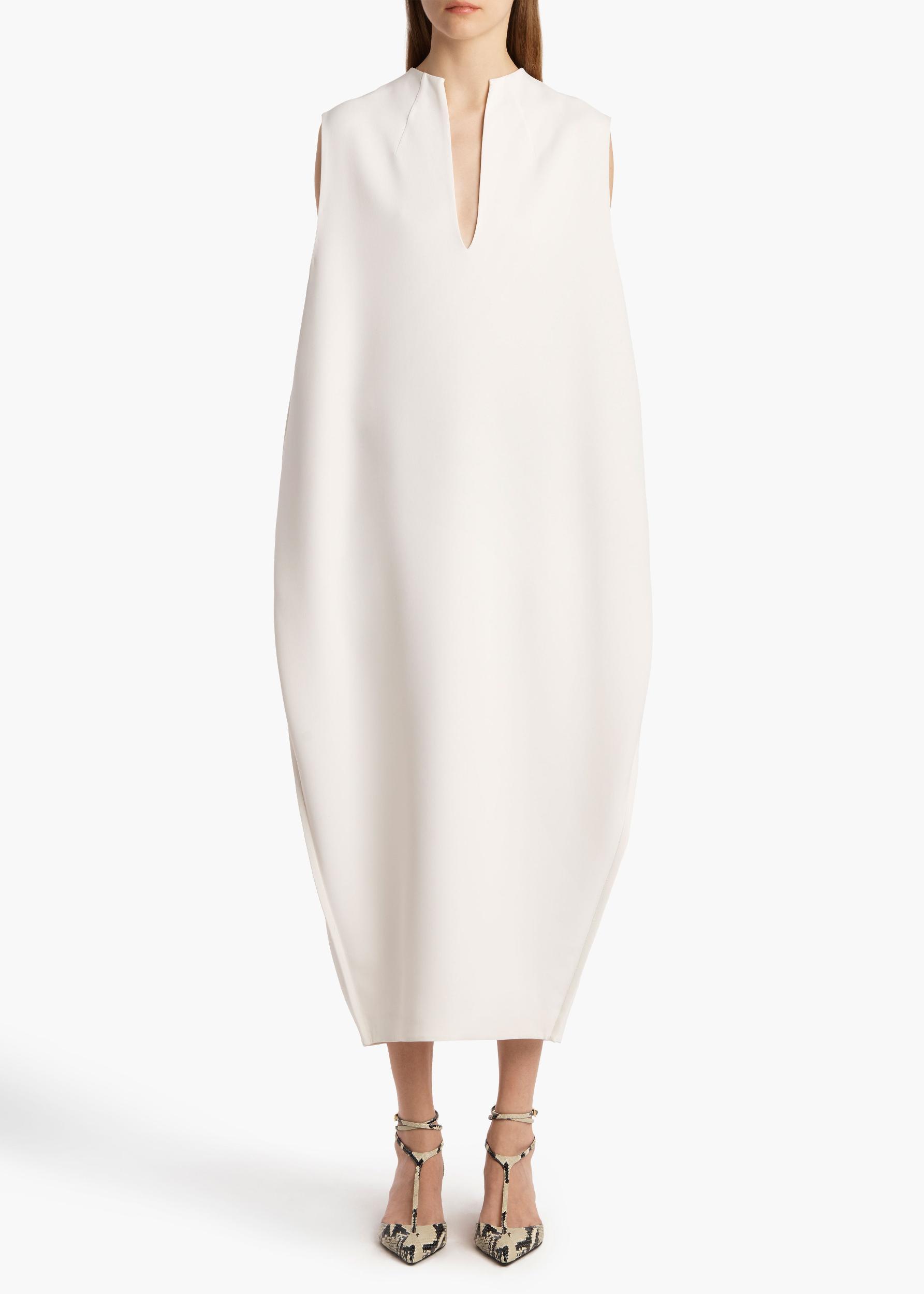 Blanche Dress in Chalk Product Image