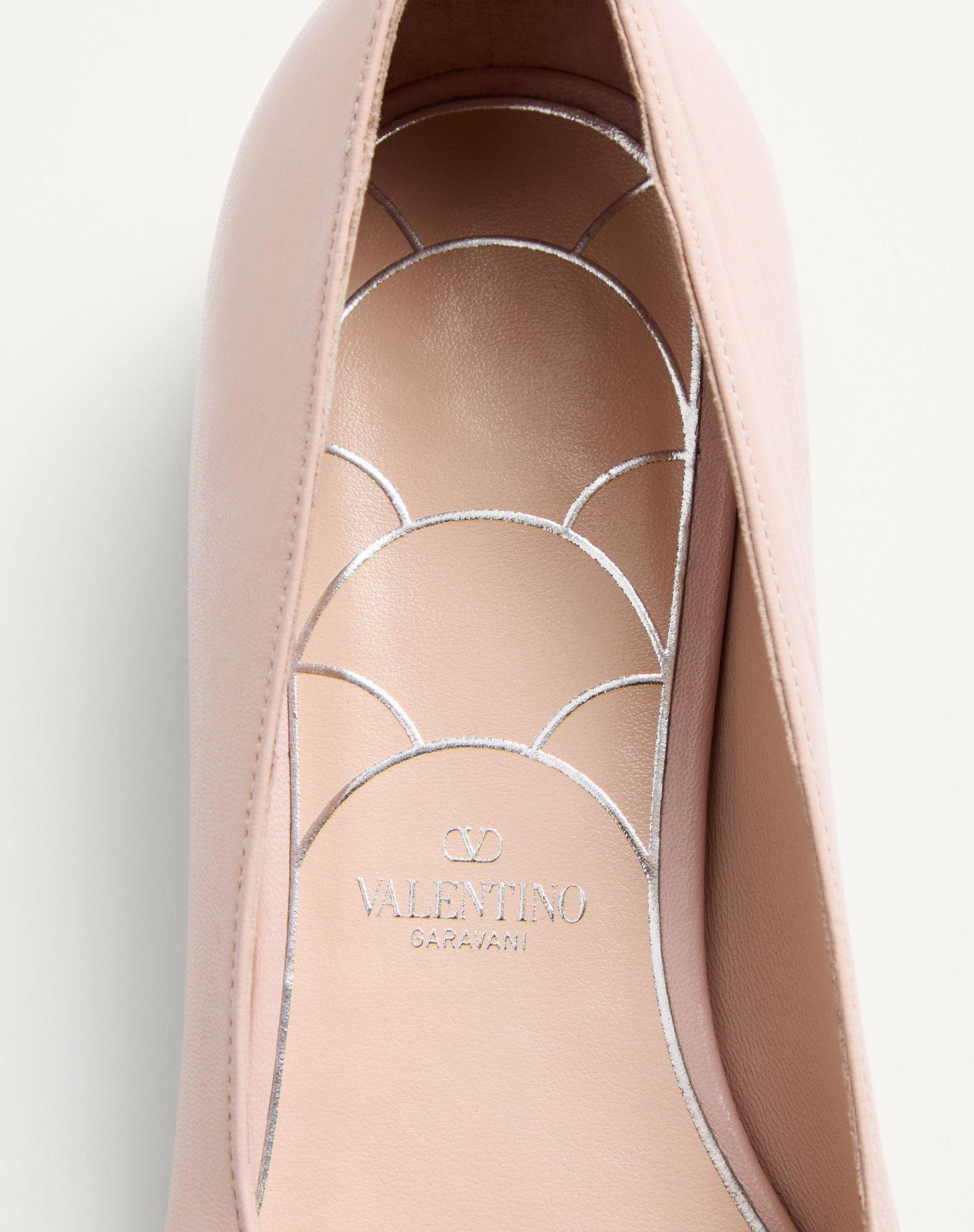 Mary-Jane Preshoes Ballerina In Kidskin With Jewel Button 20Mm Product Image