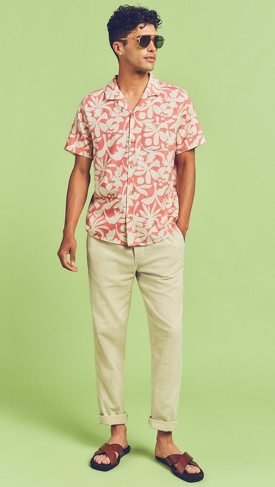 Marine Layer Stretch Selvage Resort Shirt | Shopbop Product Image