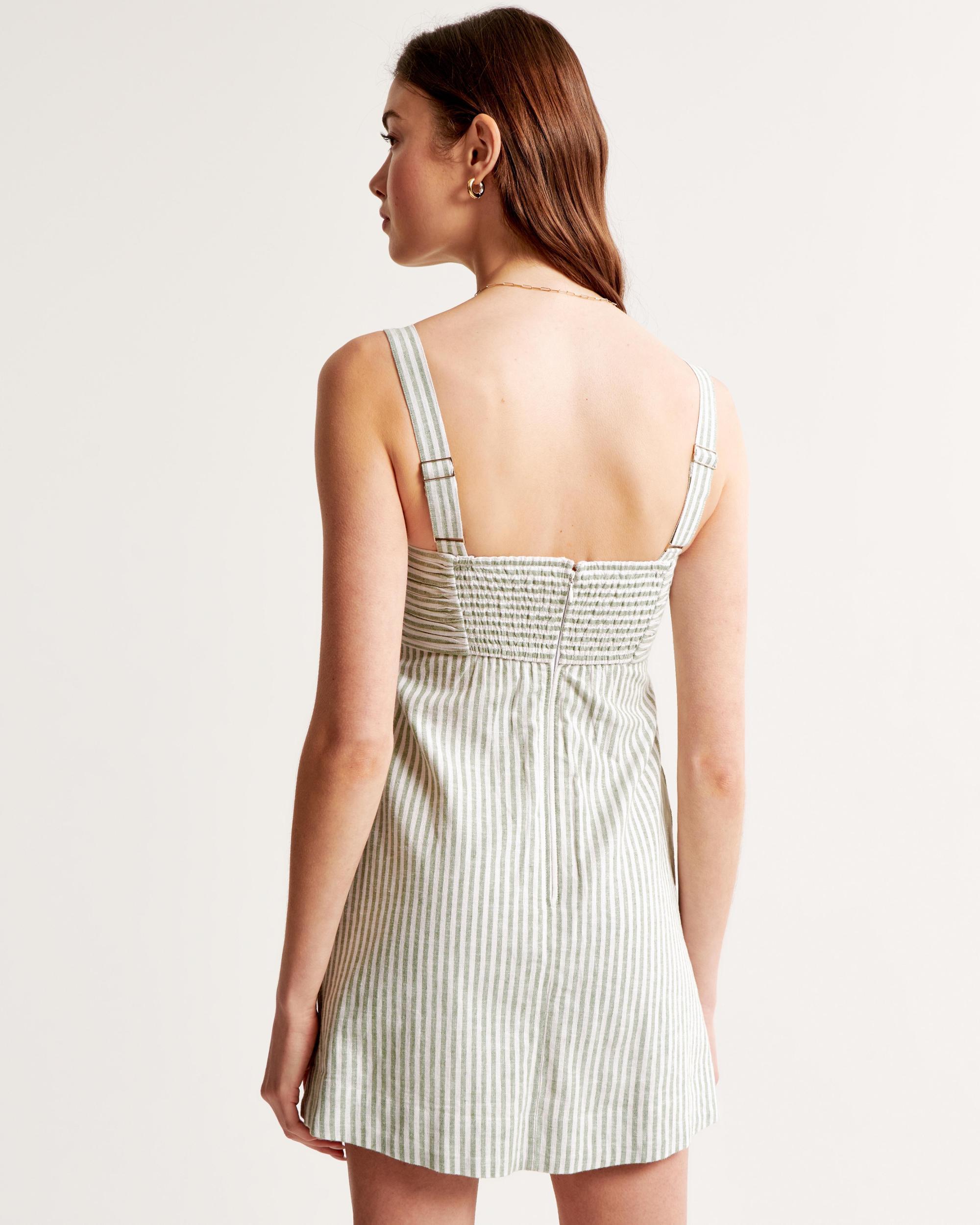 The A&F Emerson Linen-Blend Skort Product Image
