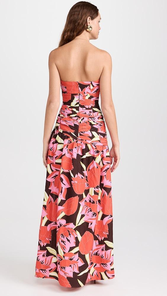 The Wolf Gang Dolcie Strapless Maxi Dress | Shopbop Product Image
