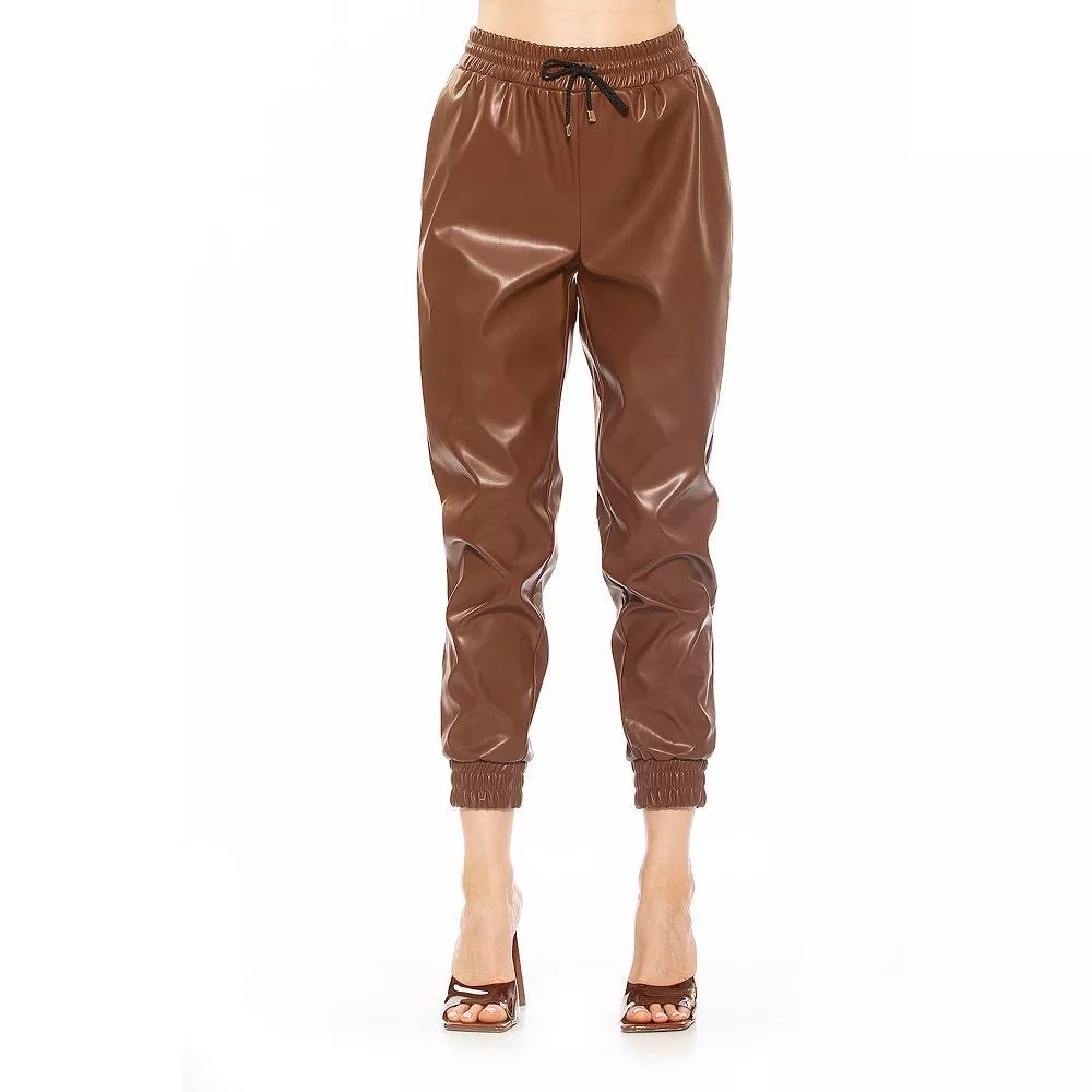 Women's ALEXIA ADMOR Axel Jogger Pants, Size: XL, Black Product Image