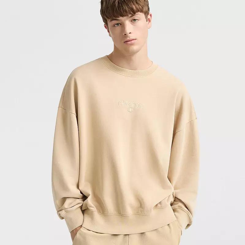 Men's Champion® Vintage Wash Crewneck Sweatshirt, Size: Large, Ground Green Product Image