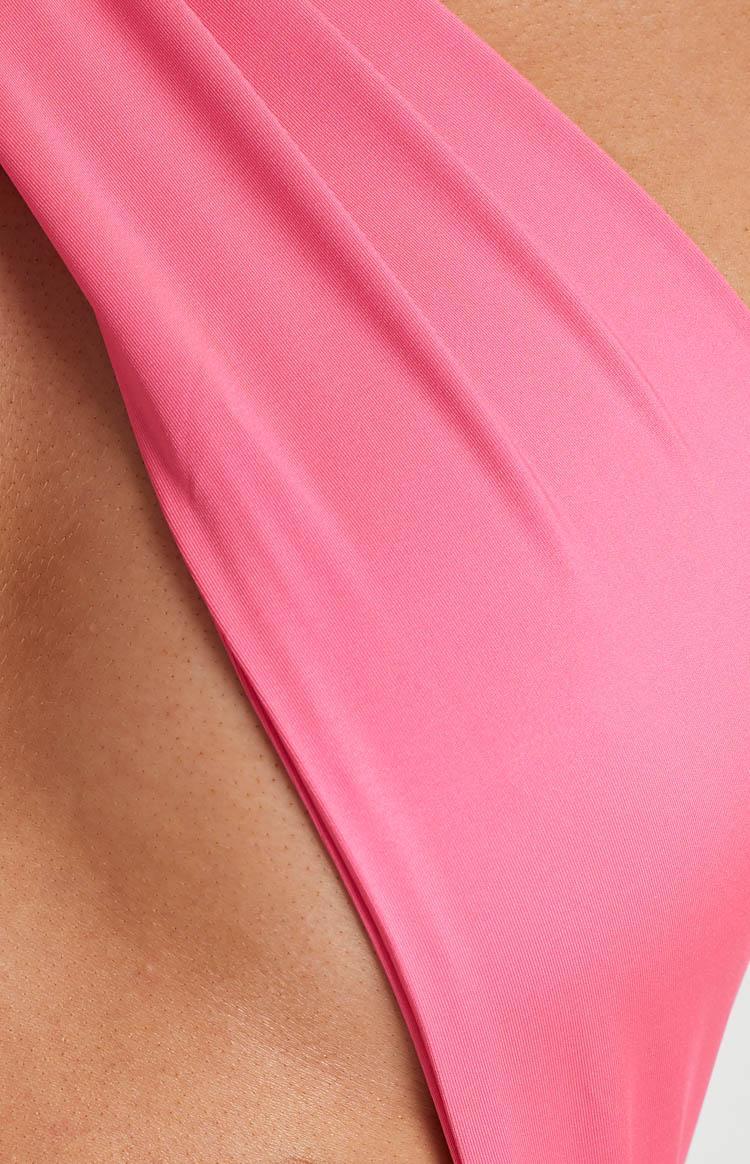 Sofia Halter Midi Dress Pink Product Image