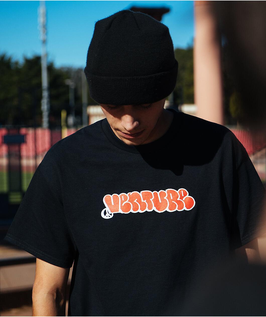 Venture Throw Black T-Shirt Product Image