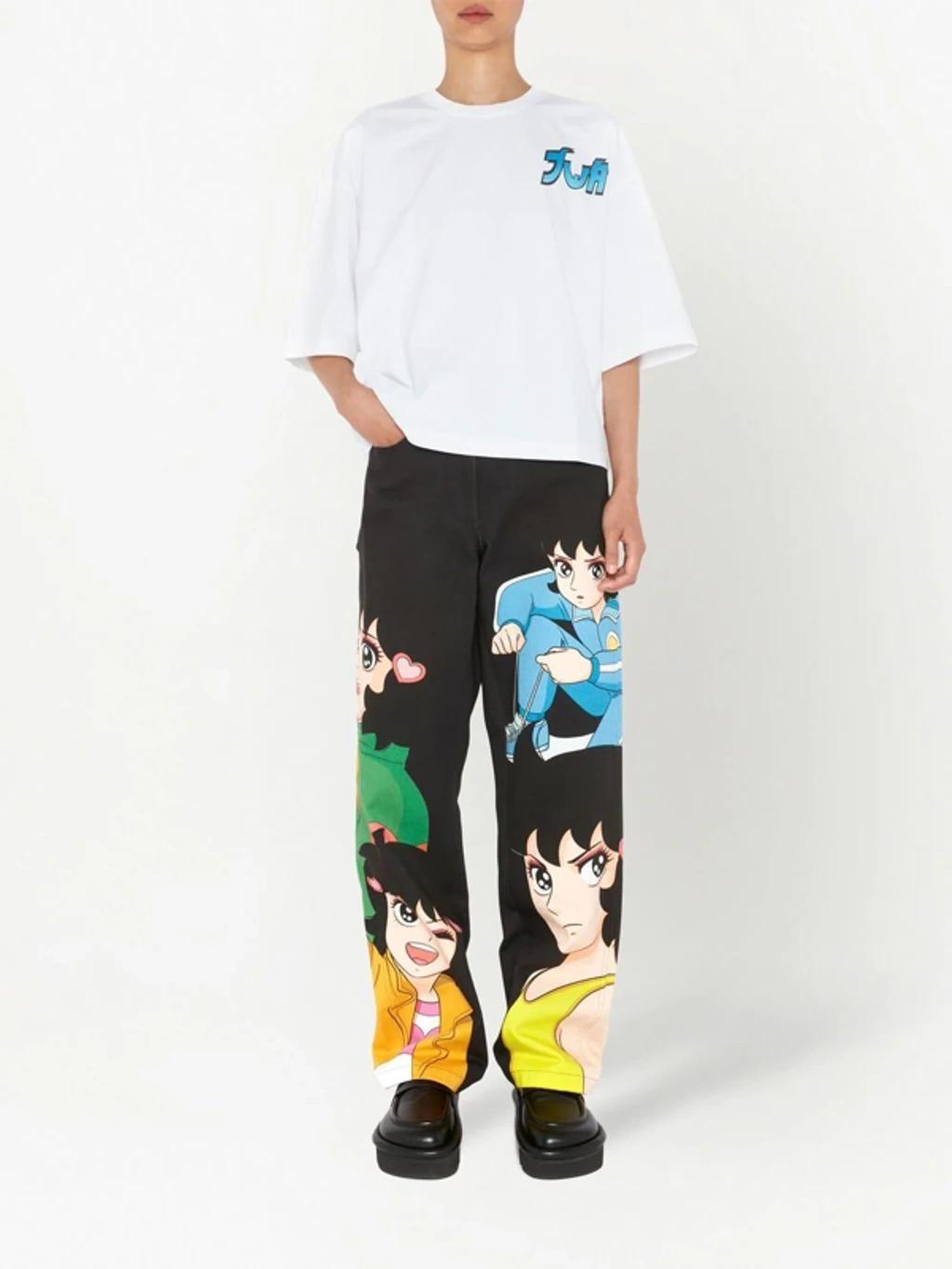 JW ANDERSON J.w. Anderson J.w.erson X Run Hany T-shirt In White Product Image