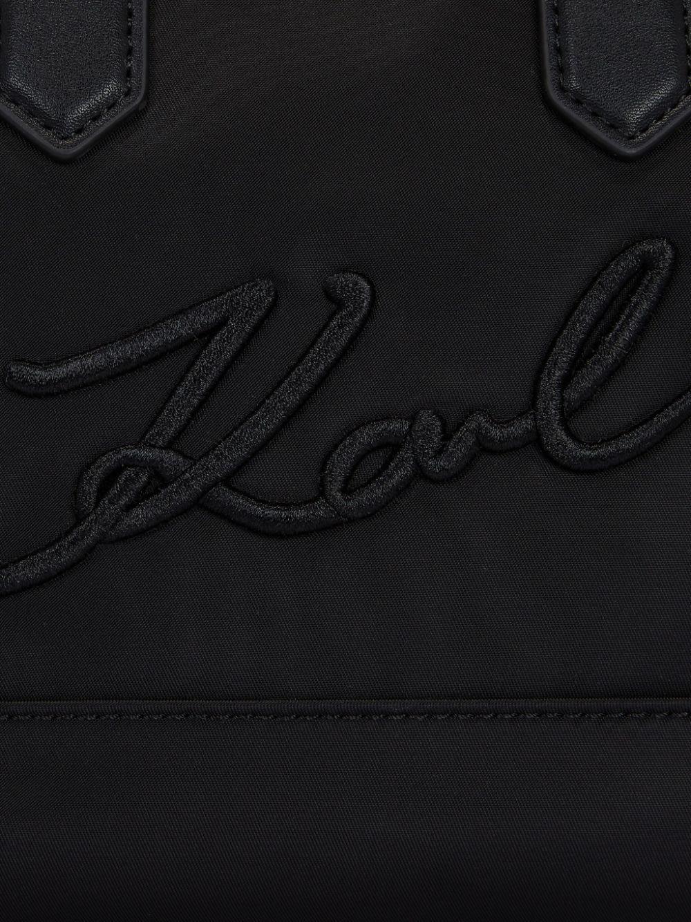 small K/Signature logo-appliqué tote bag Product Image