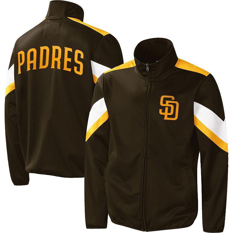 Mens G-III Sports by Carl Banks San Diego Padres Earned Run Full-Zip Jacket Product Image