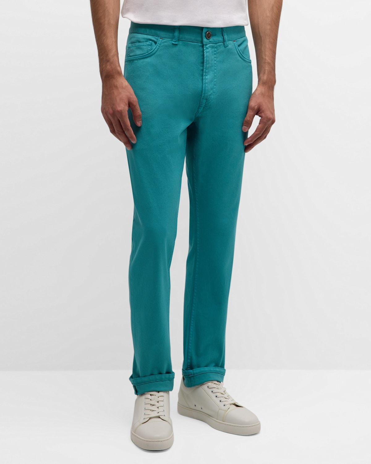 Men's Tapered Leg 5-Pocket Pants Product Image