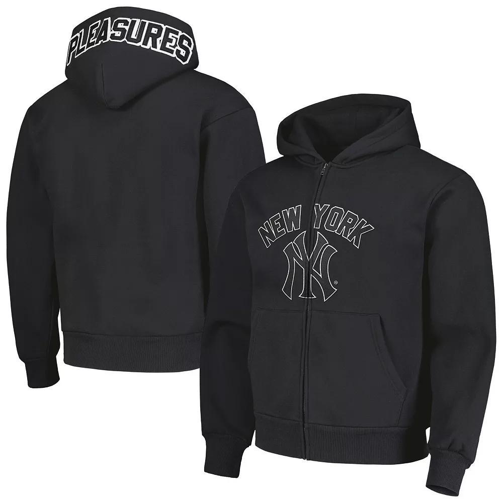 Men's Black New York Yankees Opening Day Full-Zip Hoodie, Size: Small Product Image