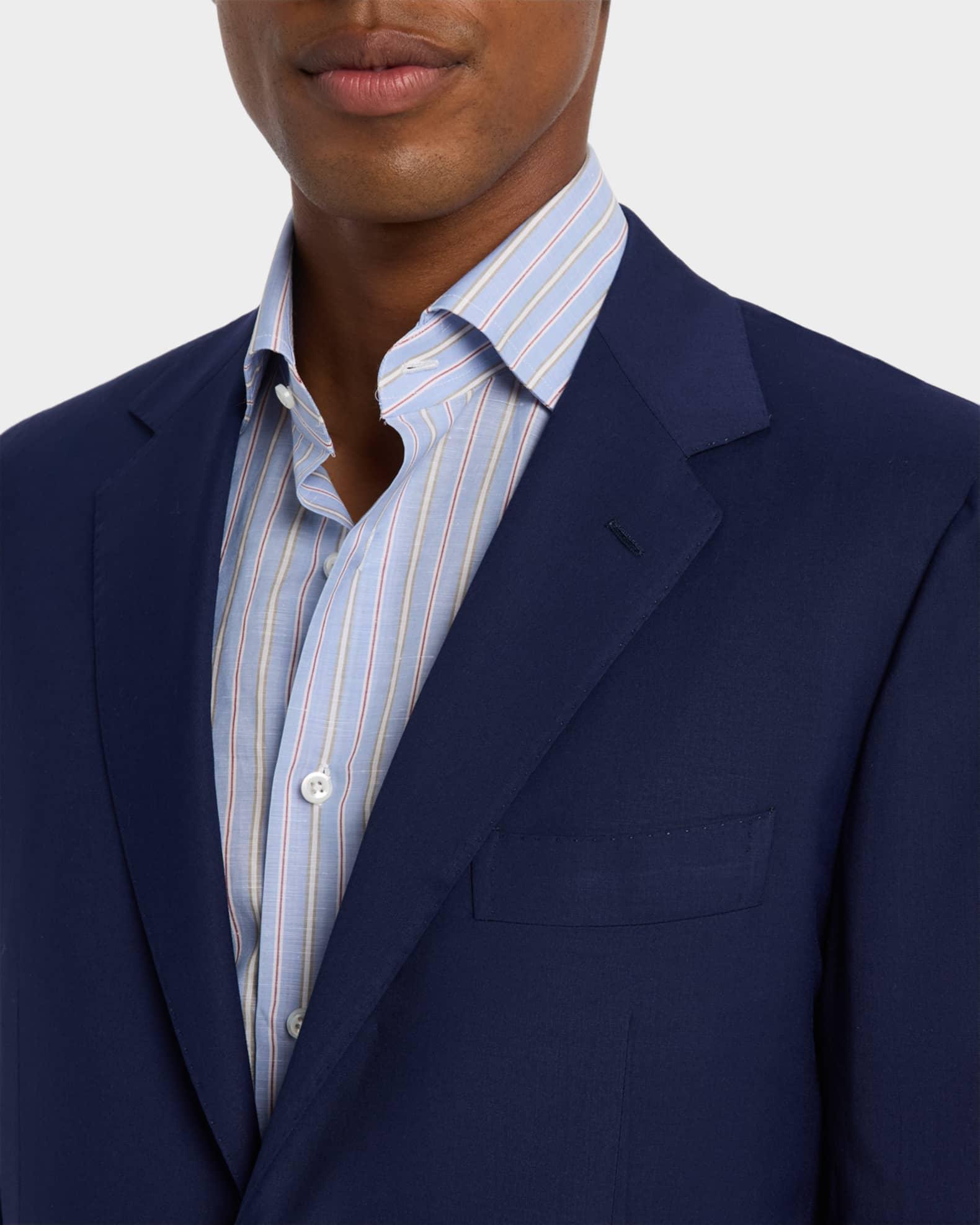 Men's Solid Wool-Blend Sport Coat Product Image