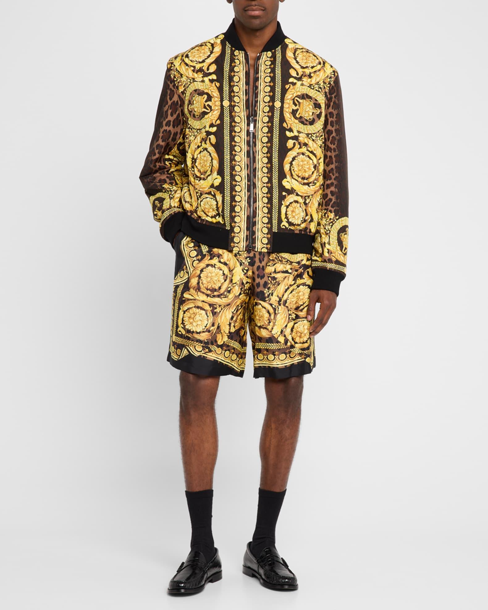 Men's Wild Barocco Bomber Jacket Product Image