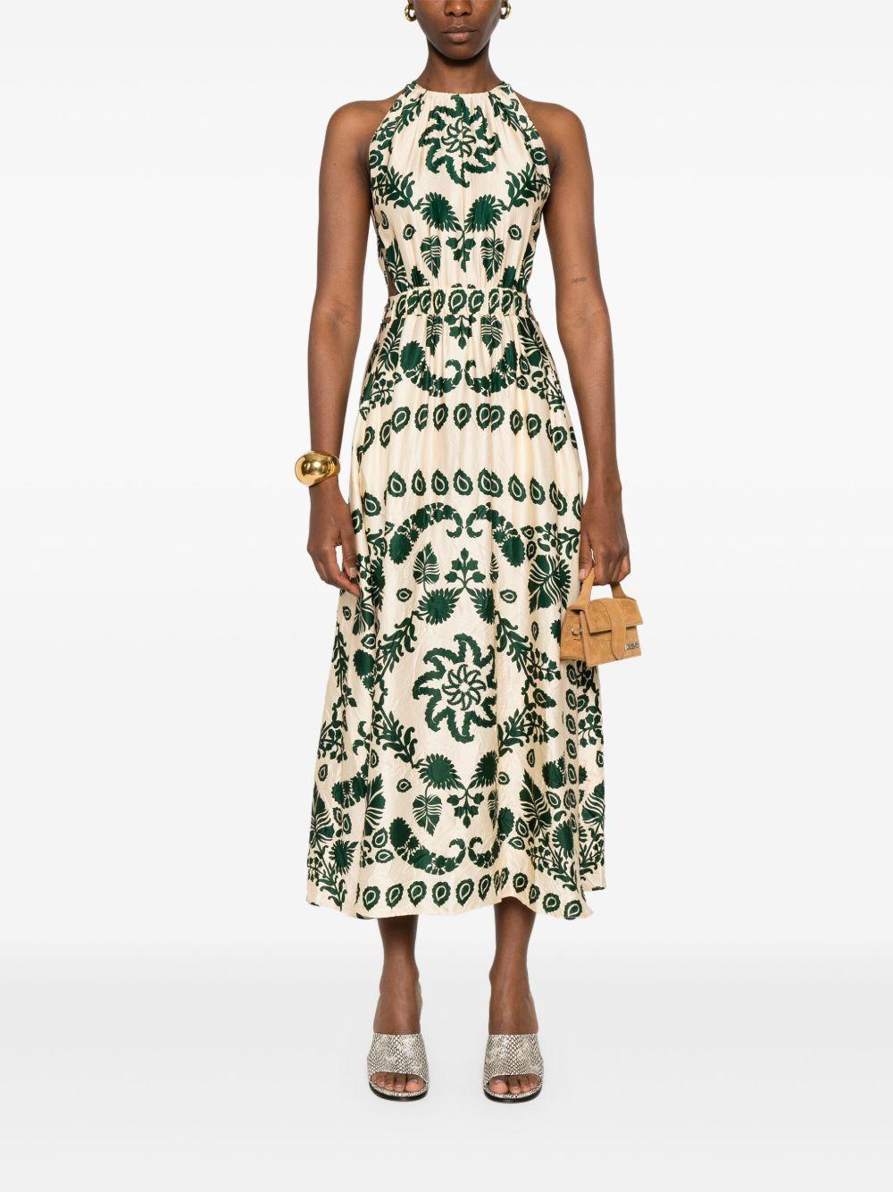 paisley-print maxi dress Product Image