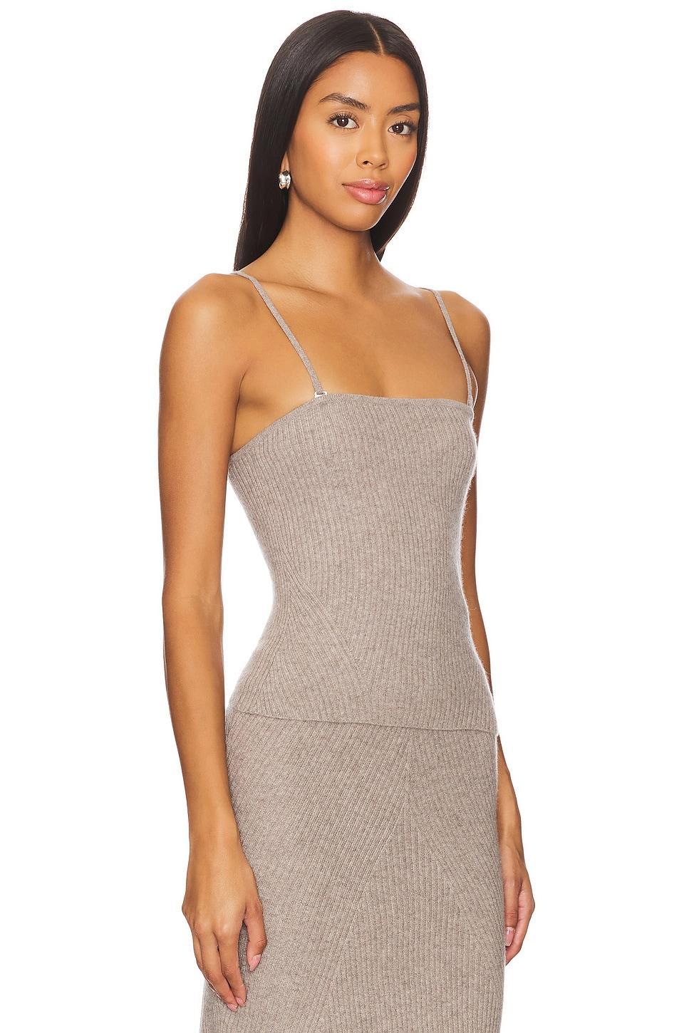 Wool Cashmere Ribbed Convertible Cami Product Image