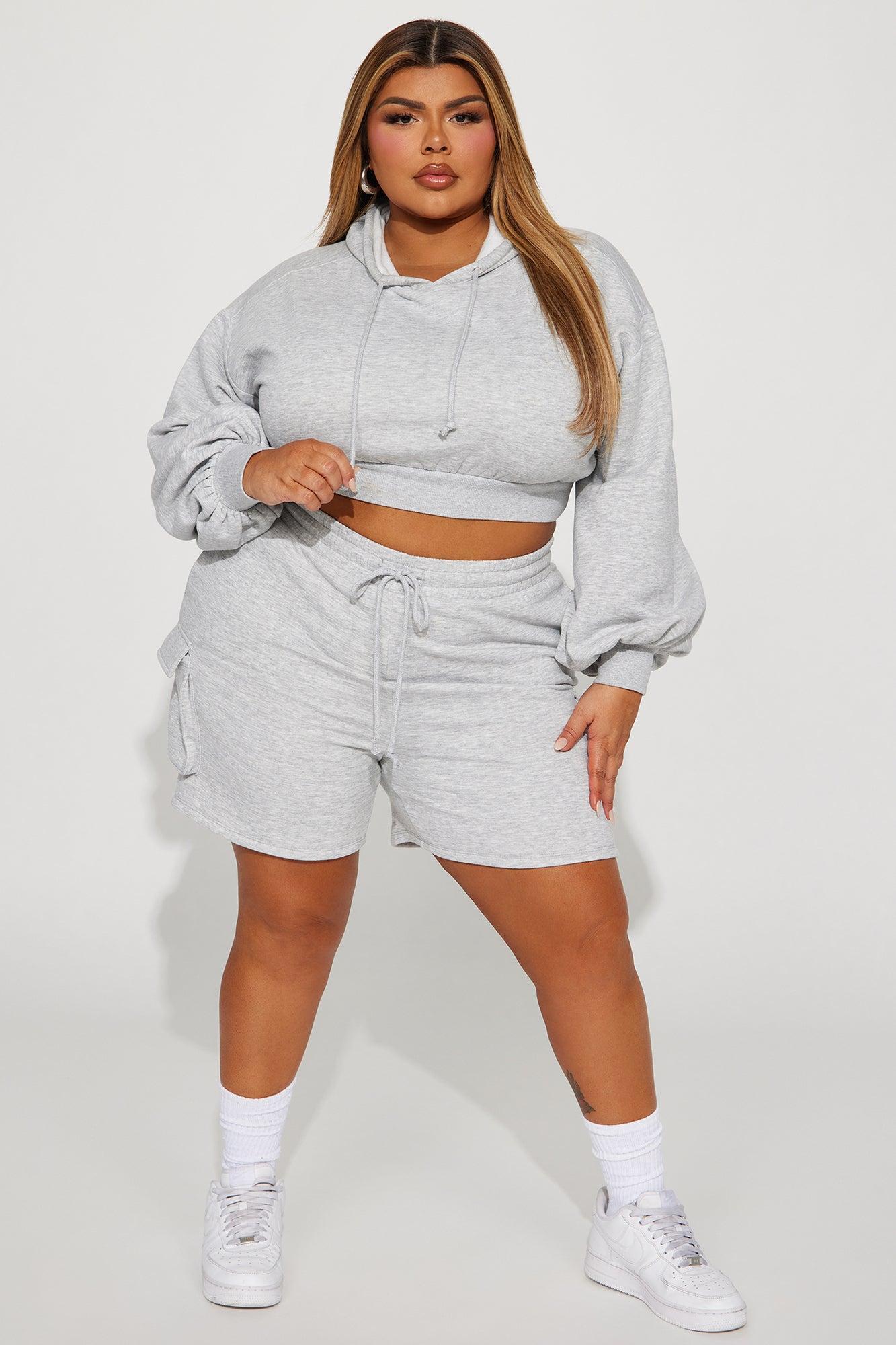 Easy Weekends Lounge Shorts - Heather Grey Product Image