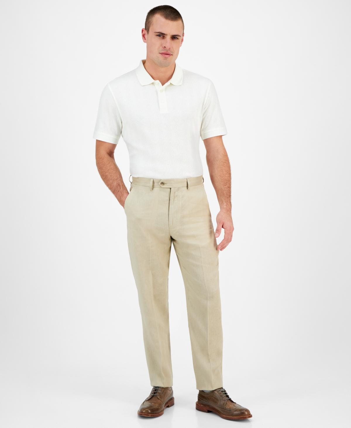 Nautica Mens Modern-Fit Linen Dress Pants Product Image