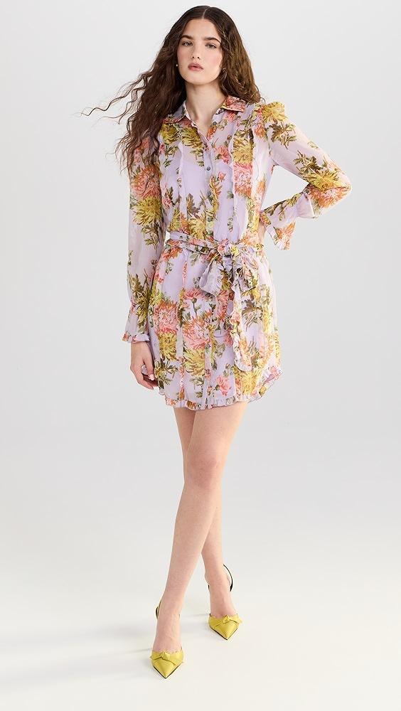 Cinq à Sept Faded Chrysanthemum Estelle Dress | Shopbop Product Image
