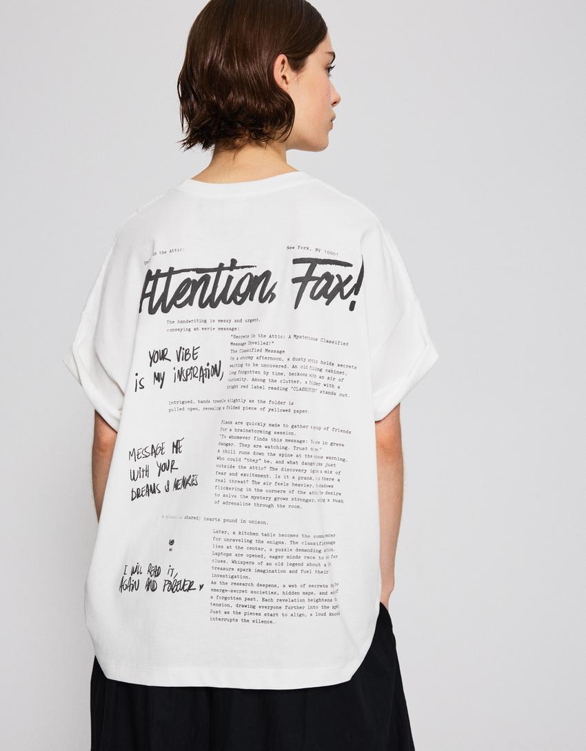 Short sleeve T-shirt with print Product Image