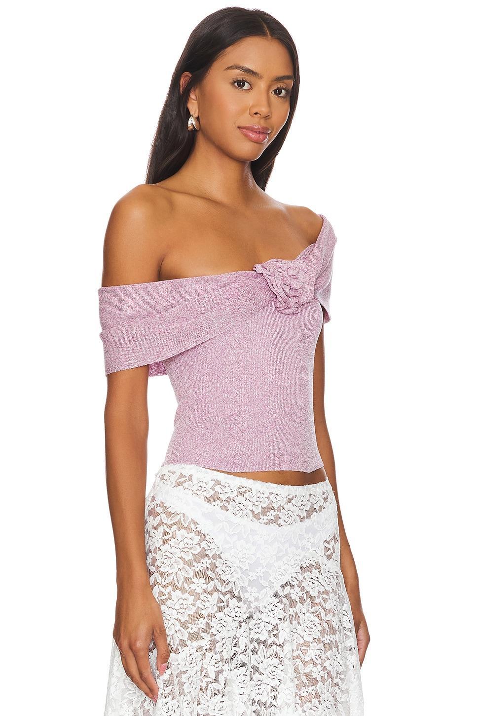 Lovers and Friends Celia Top in Pink Product Image