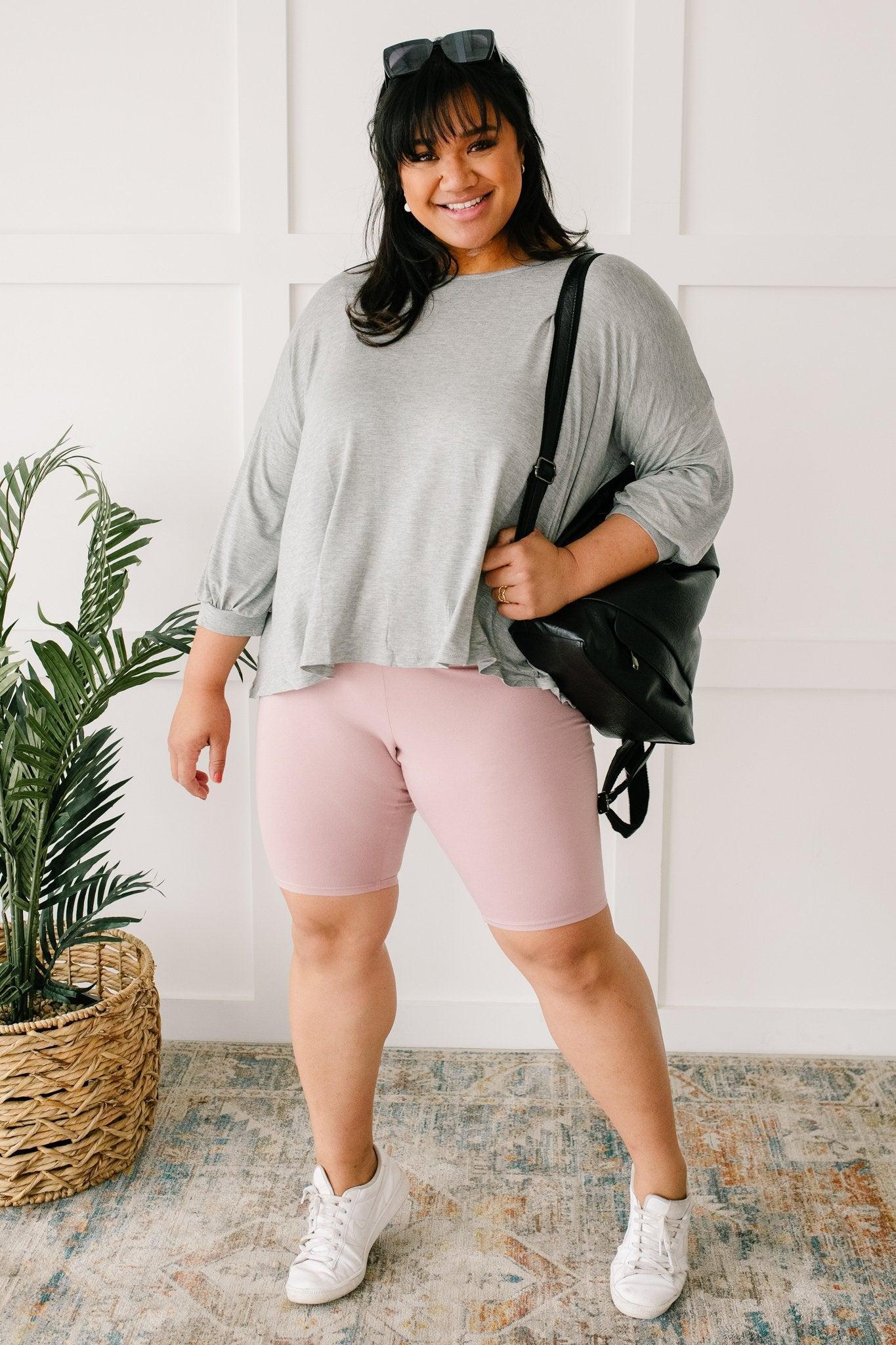 Aero Biker Shorts In Mauve (Online Exclusives) Product Image