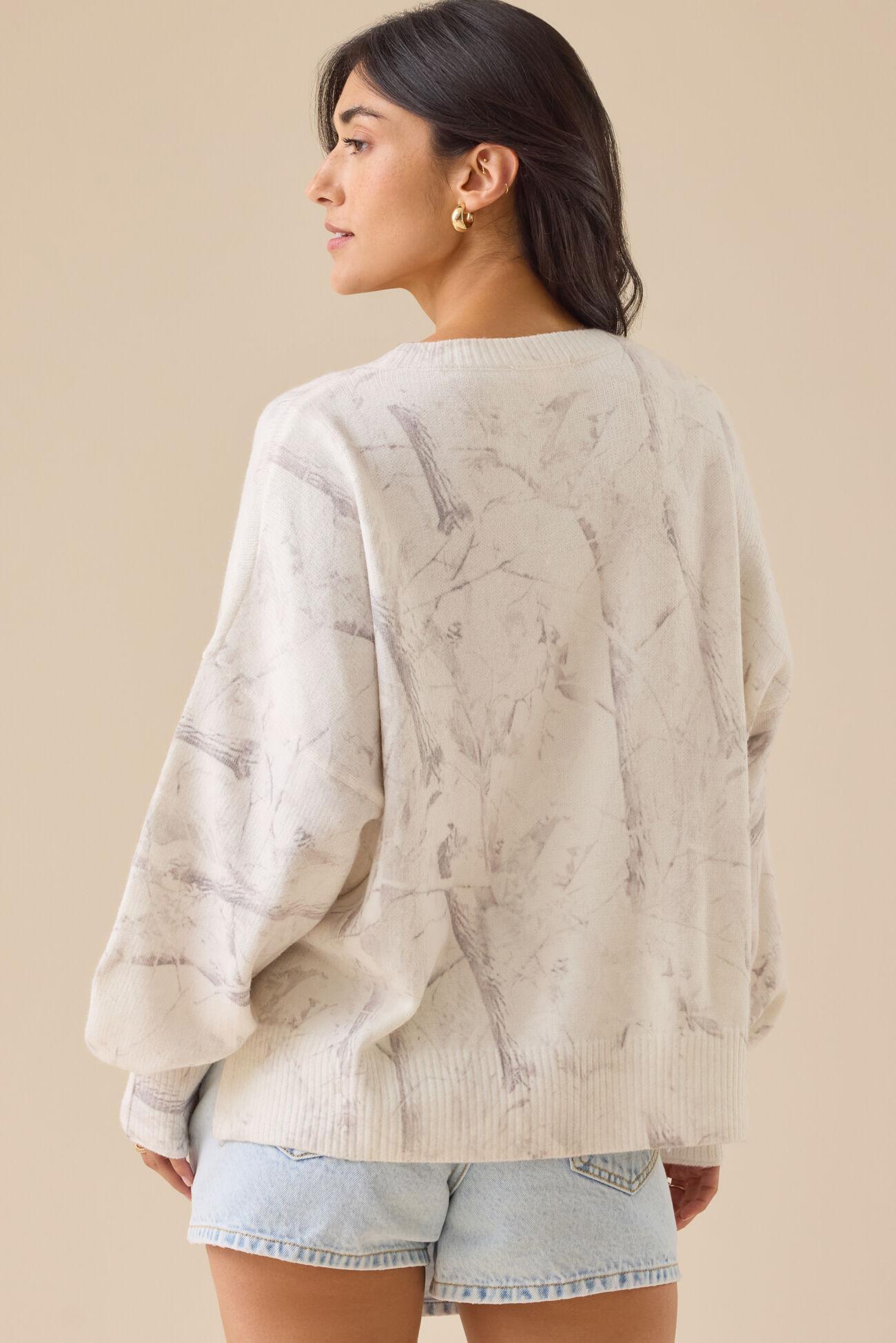 Chloe Camo Sweater Product Image