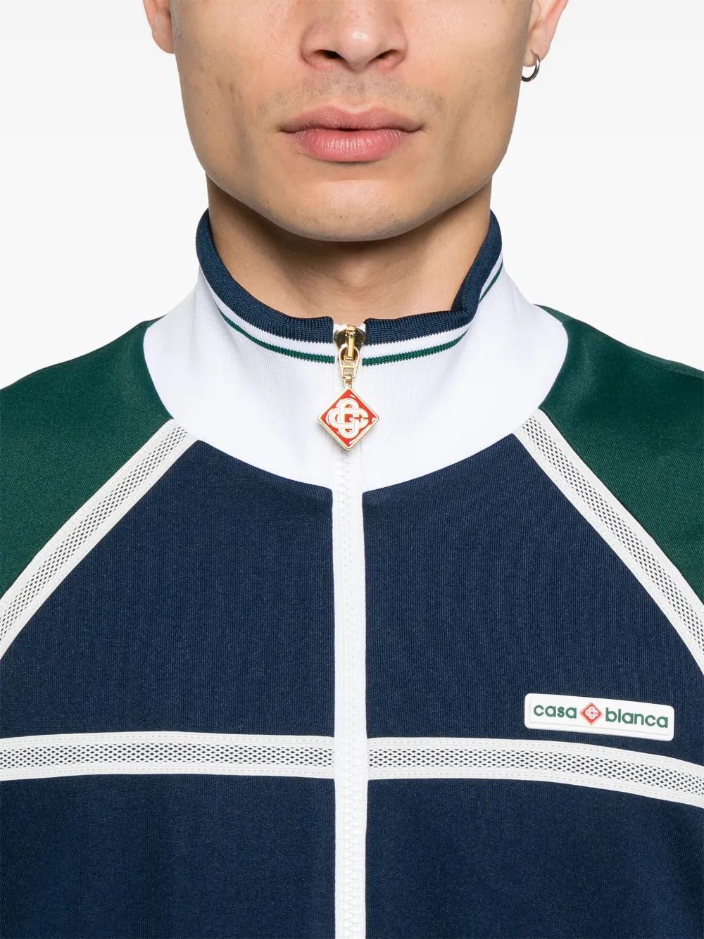 mesh-tape track jacket Product Image