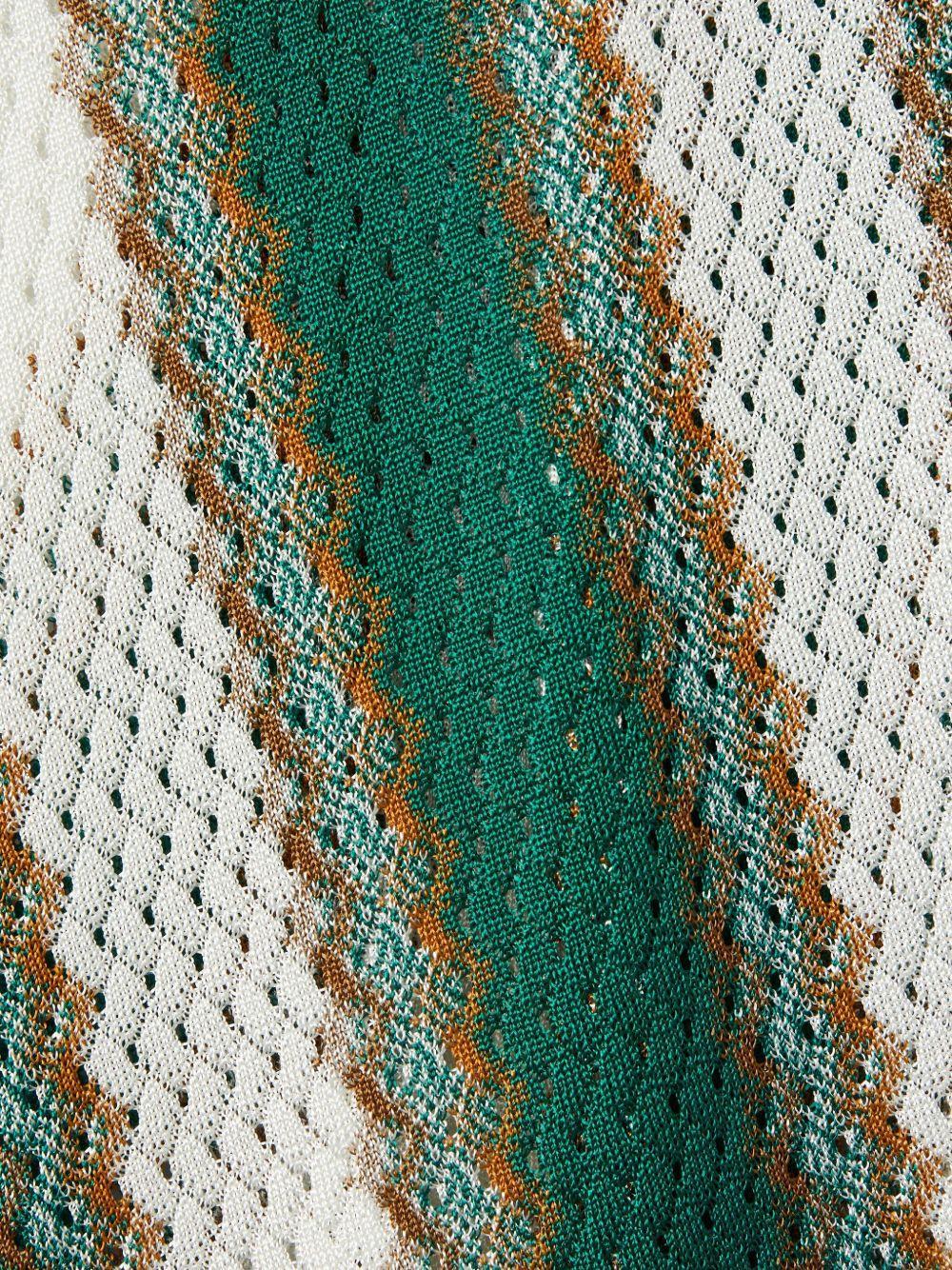 diagonal-stripe maxi skirt Product Image
