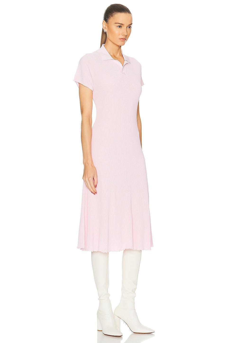 Burberry Short Sleeve Dress in Pink Product Image