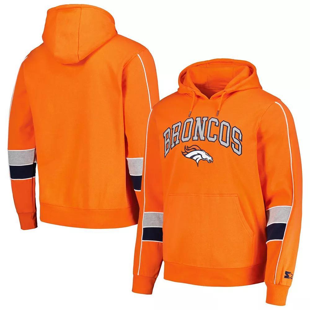 Men's Starter Royal Buffalo Bills Captain Pullover Hoodie, Size: 2XL, Blue Product Image
