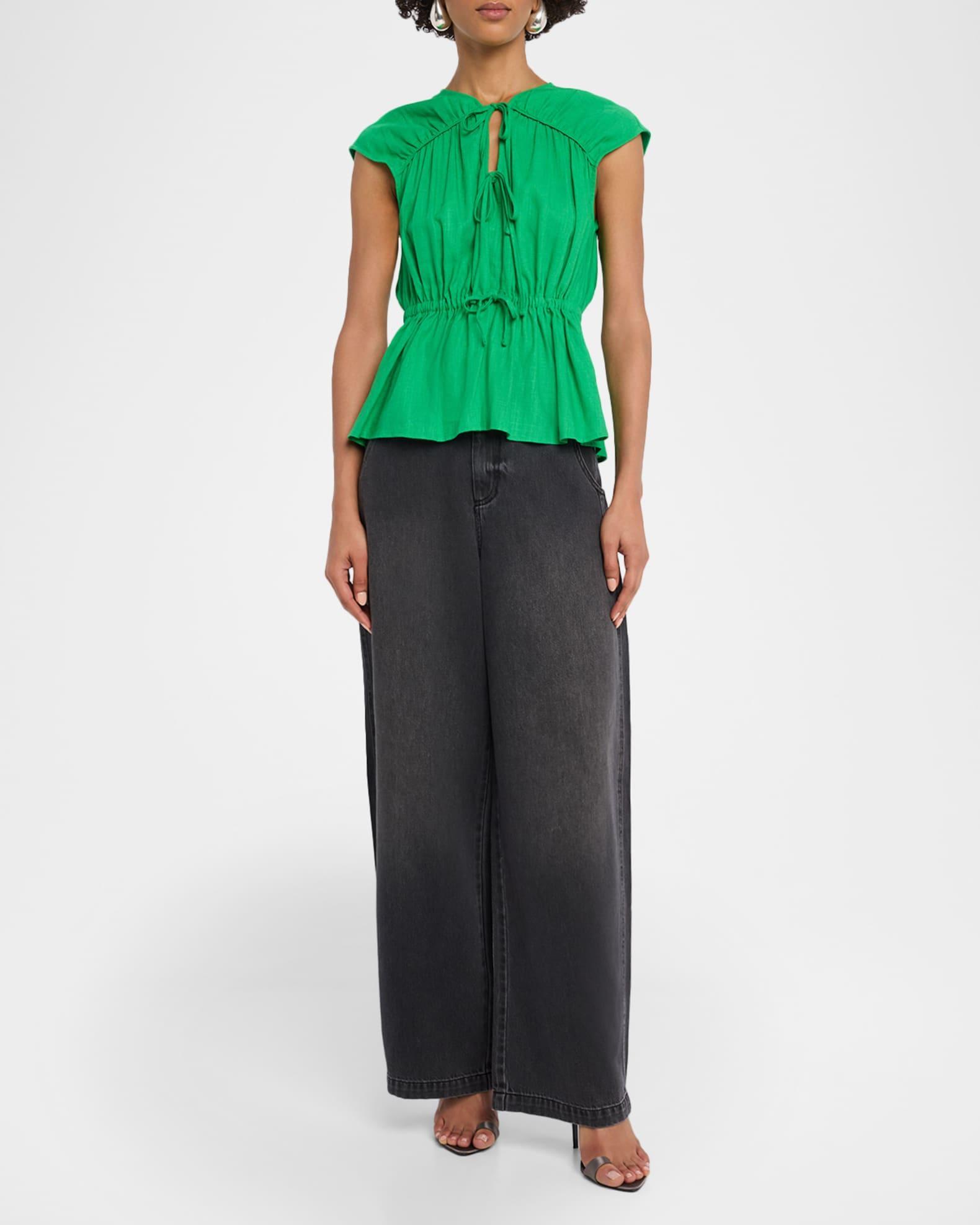 Caroline Tie-Front Top Product Image