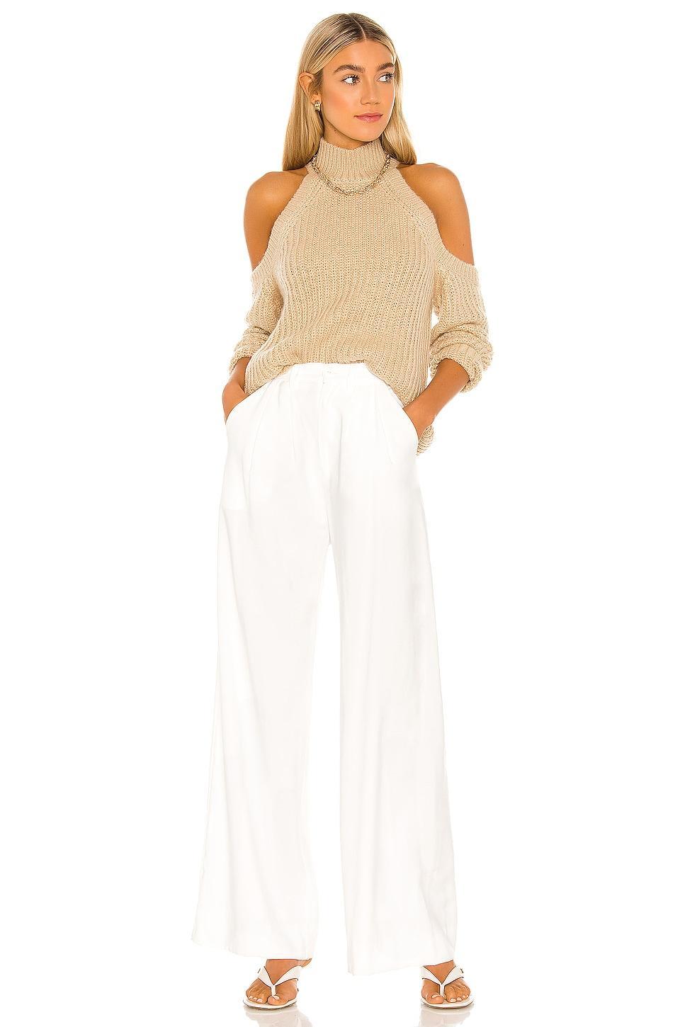 Estrid Cold Shoulder Sweater MAJORELLE Product Image