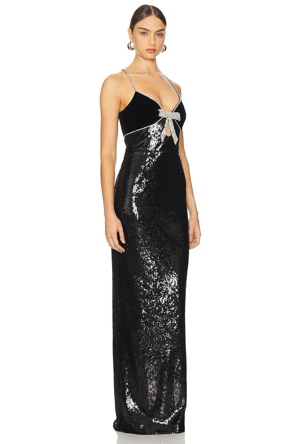 X Nicky Hilton Lena Strap Gown Rebecca Vallance Product Image