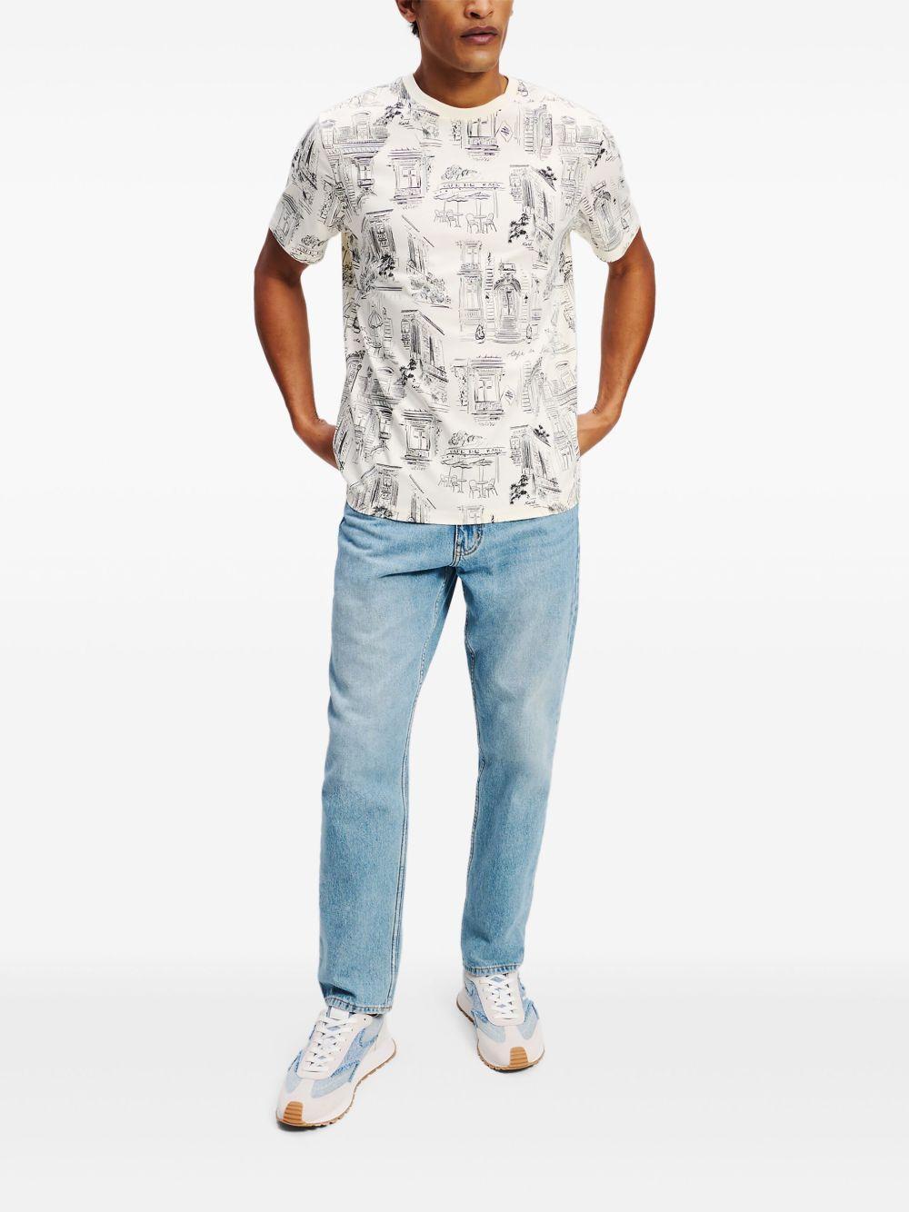 x Jorge Parra all-over print t-shirt  Product Image