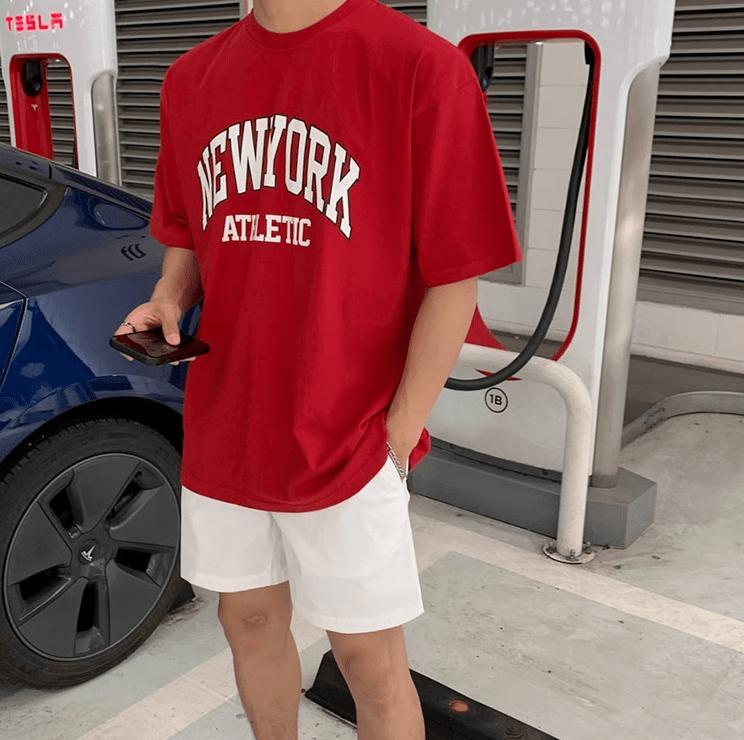 RT No. 11412 NEW YORK LETTERED SHORT SLEEVE Product Image