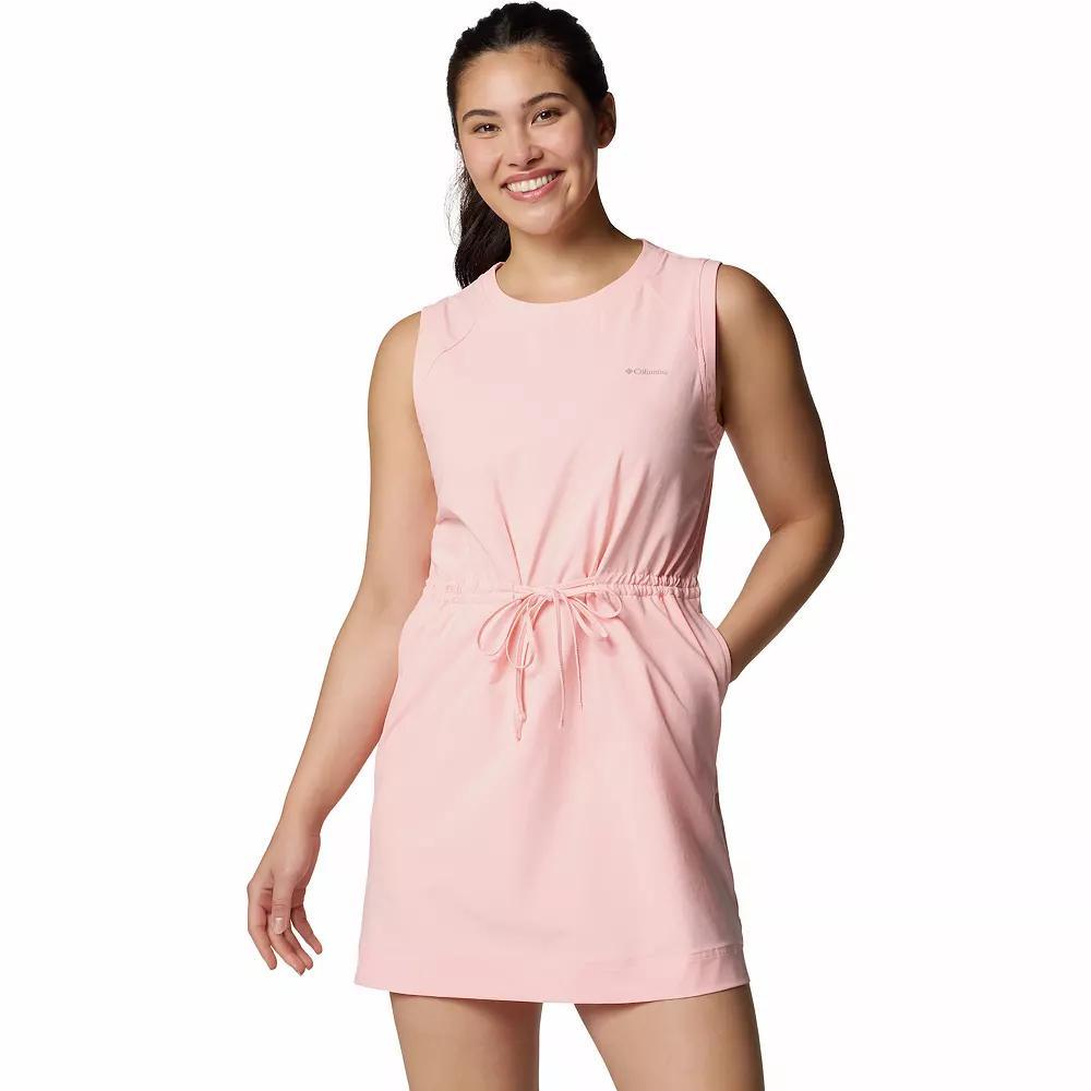 Women's Columbia Omni-SHIELD™ Bogata Bay Dress, Size: XL, Pink Sand Product Image
