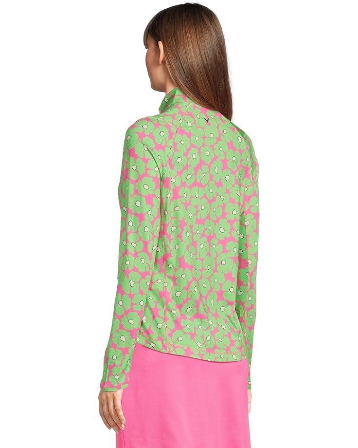 Women's Callaway Floral Printed Sun Protection Shirt Product Image