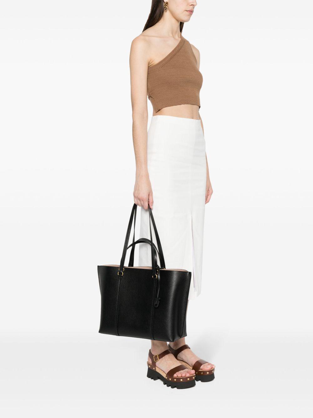 Love-Birds-motif leather bag Product Image