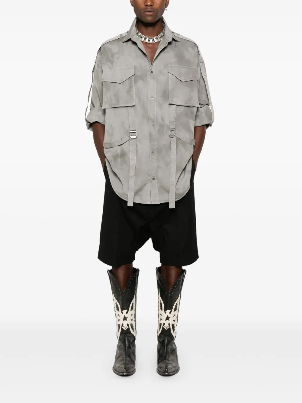 ACNE STUDIOS Button-up Shirt In Dlh Mid Grey Product Image