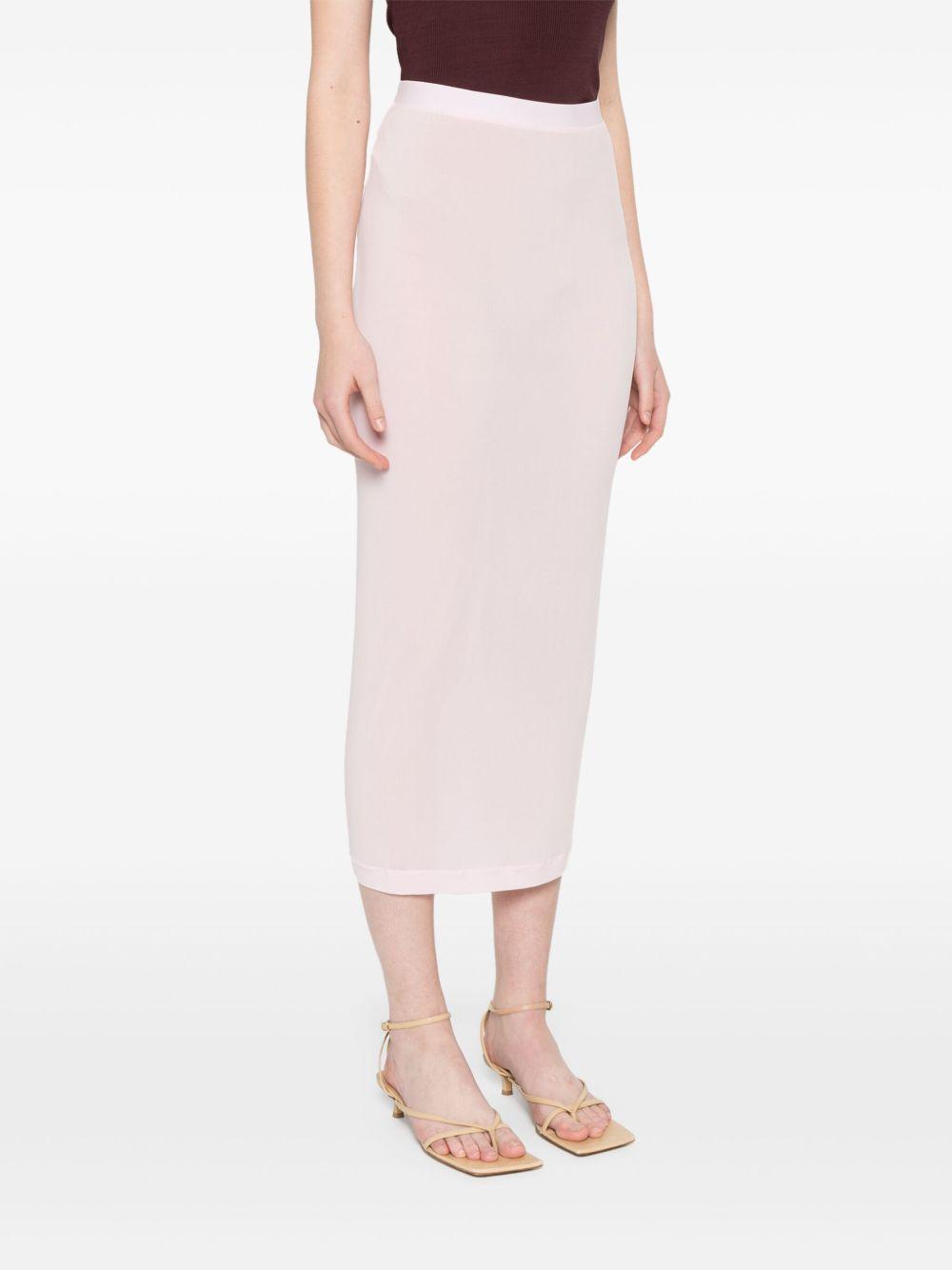 sheer tube midi skirt Product Image