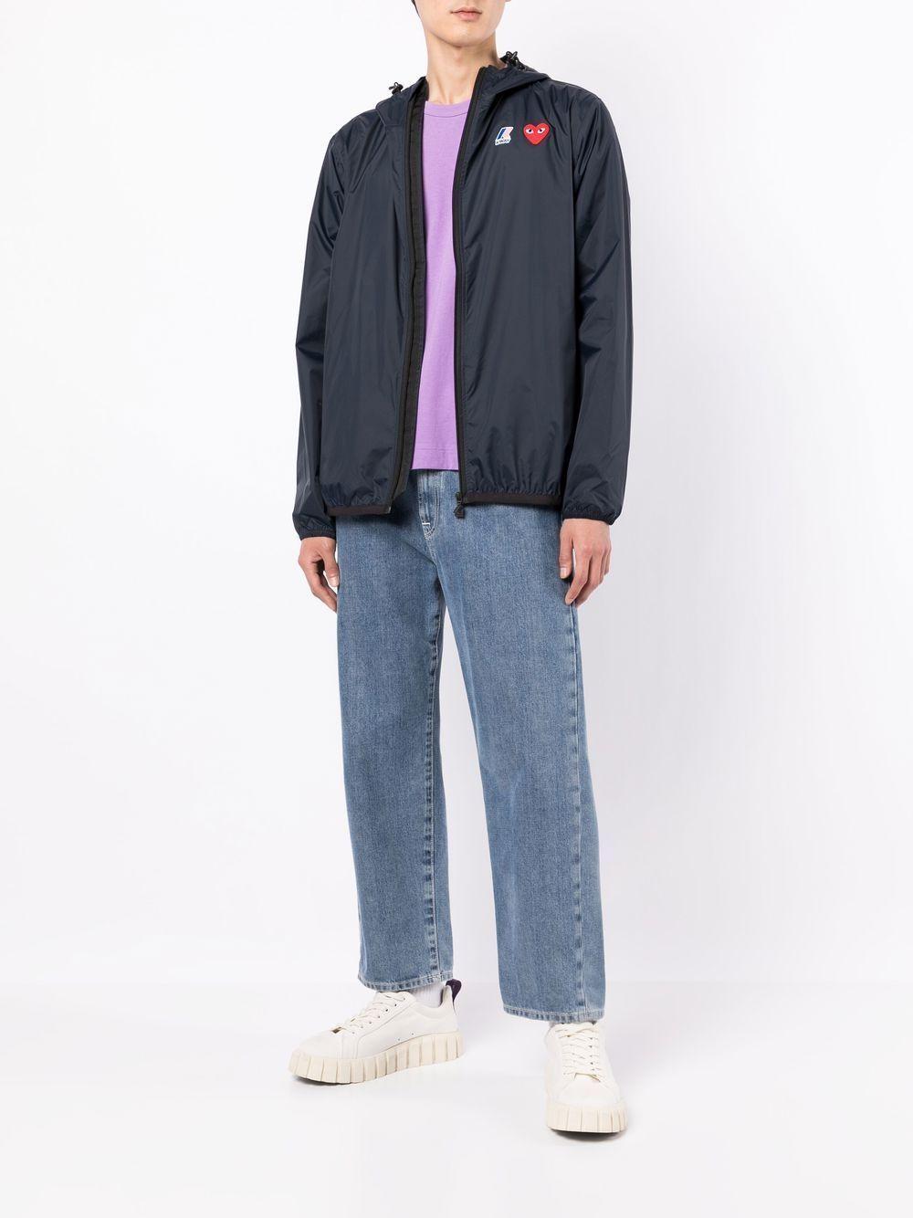 x K-Way zipped hooded jacket Product Image