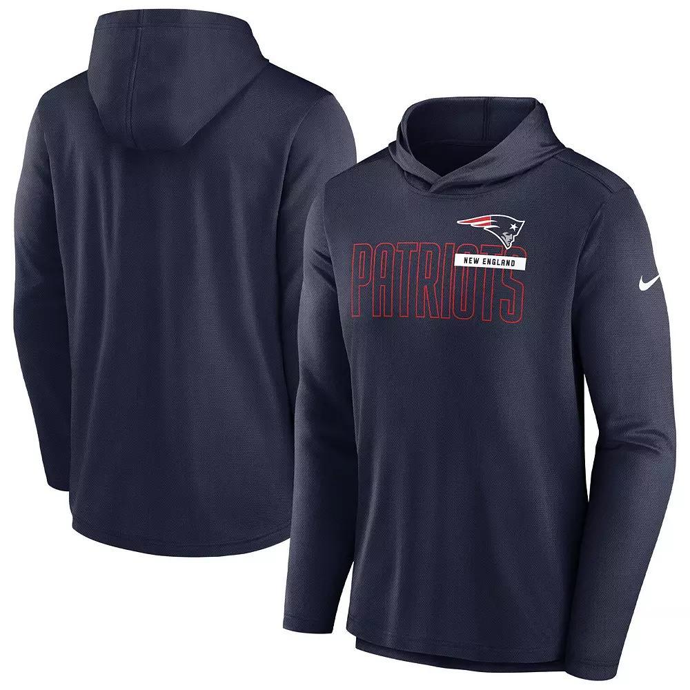 Mens Nike College Seattle Seahawks Performance Team Pullover Hoodie Blue Product Image