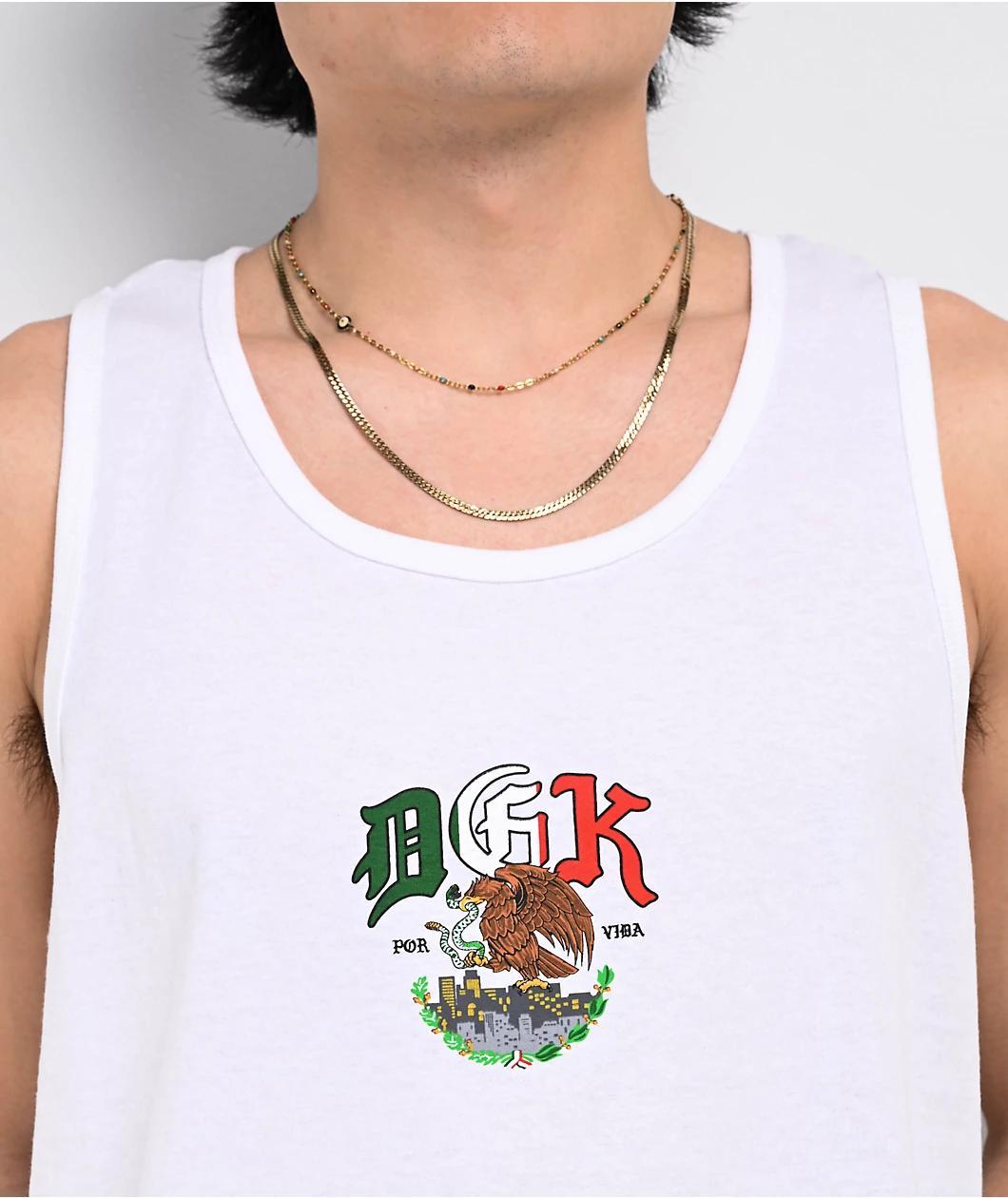 DGK Vivo White Tank Top Product Image