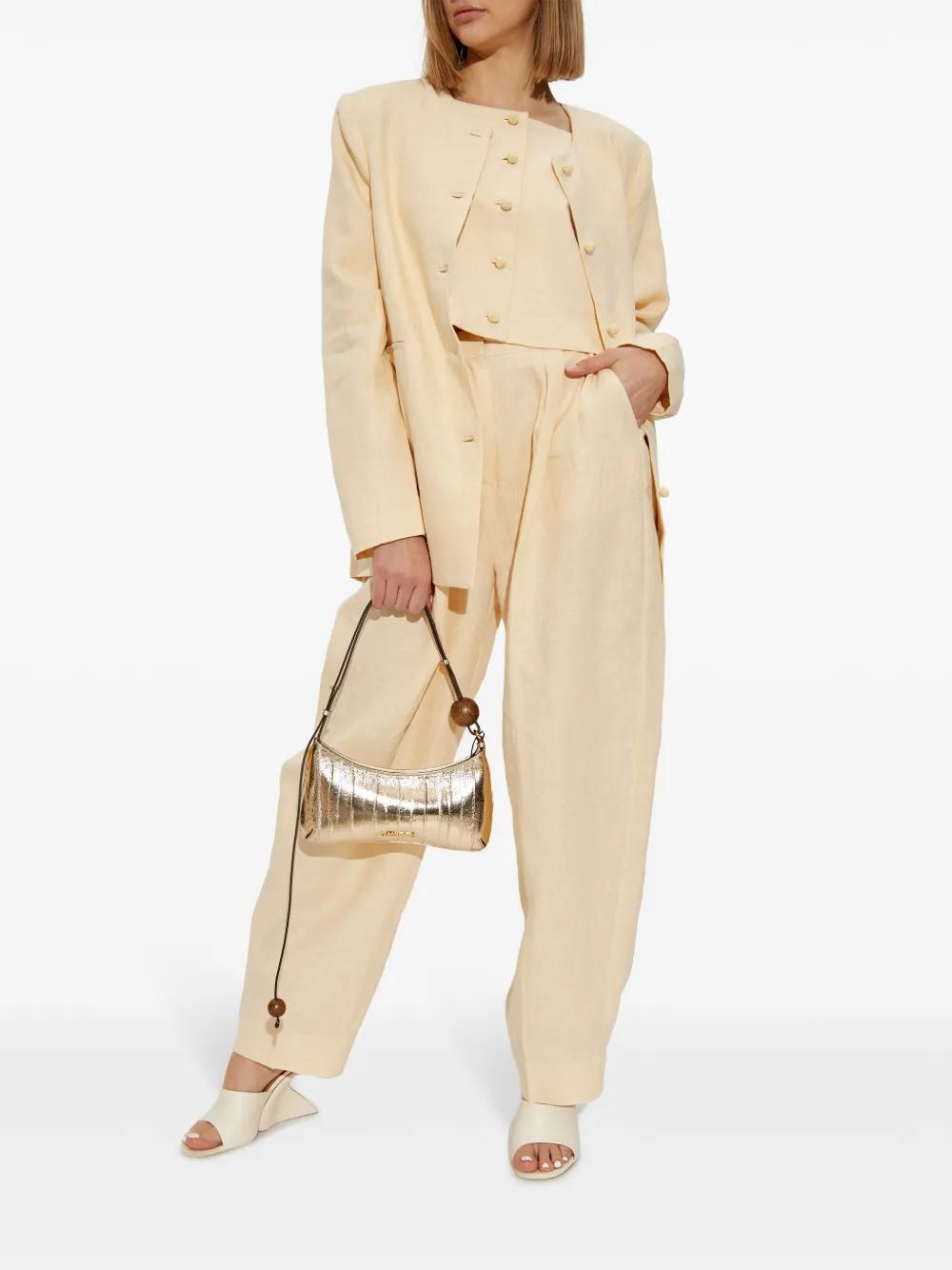 tailored tapered trousers Product Image