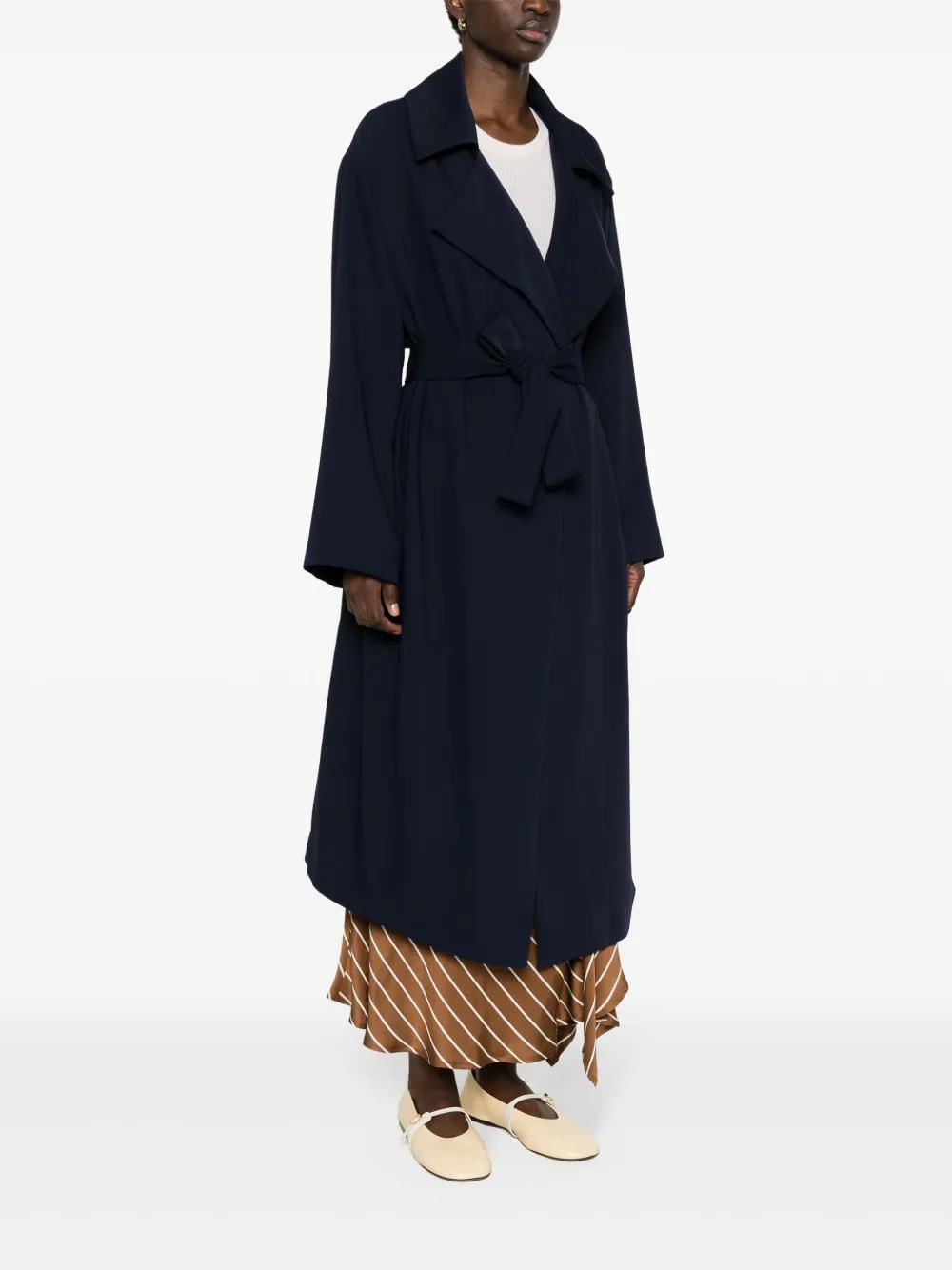 tied long coat Product Image