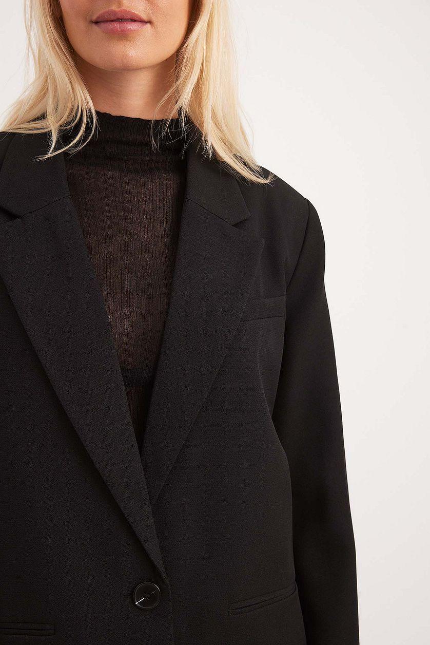 Recycled Sharp Oversized Blazer Product Image