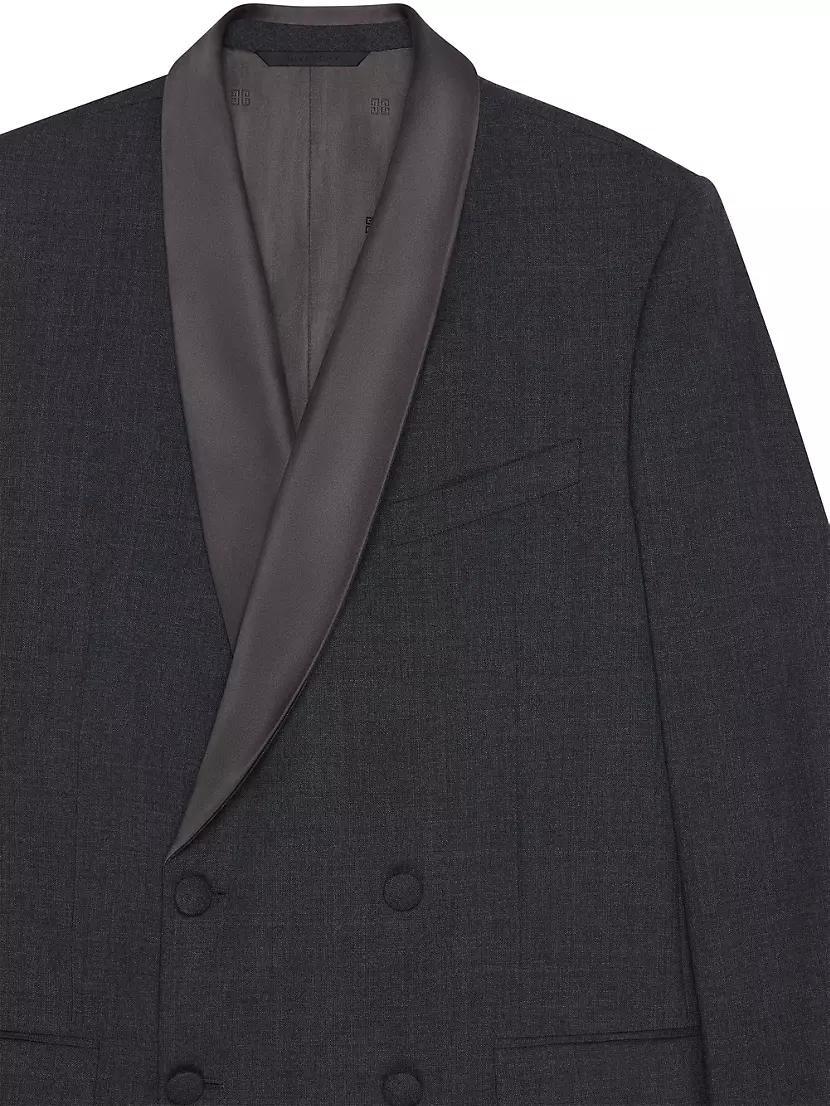 Plage Double Breasted Jacket in Wool Product Image